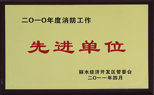 2010年消防先進(jìn)單位