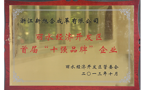 2013十強(qiáng)品牌企業(yè)